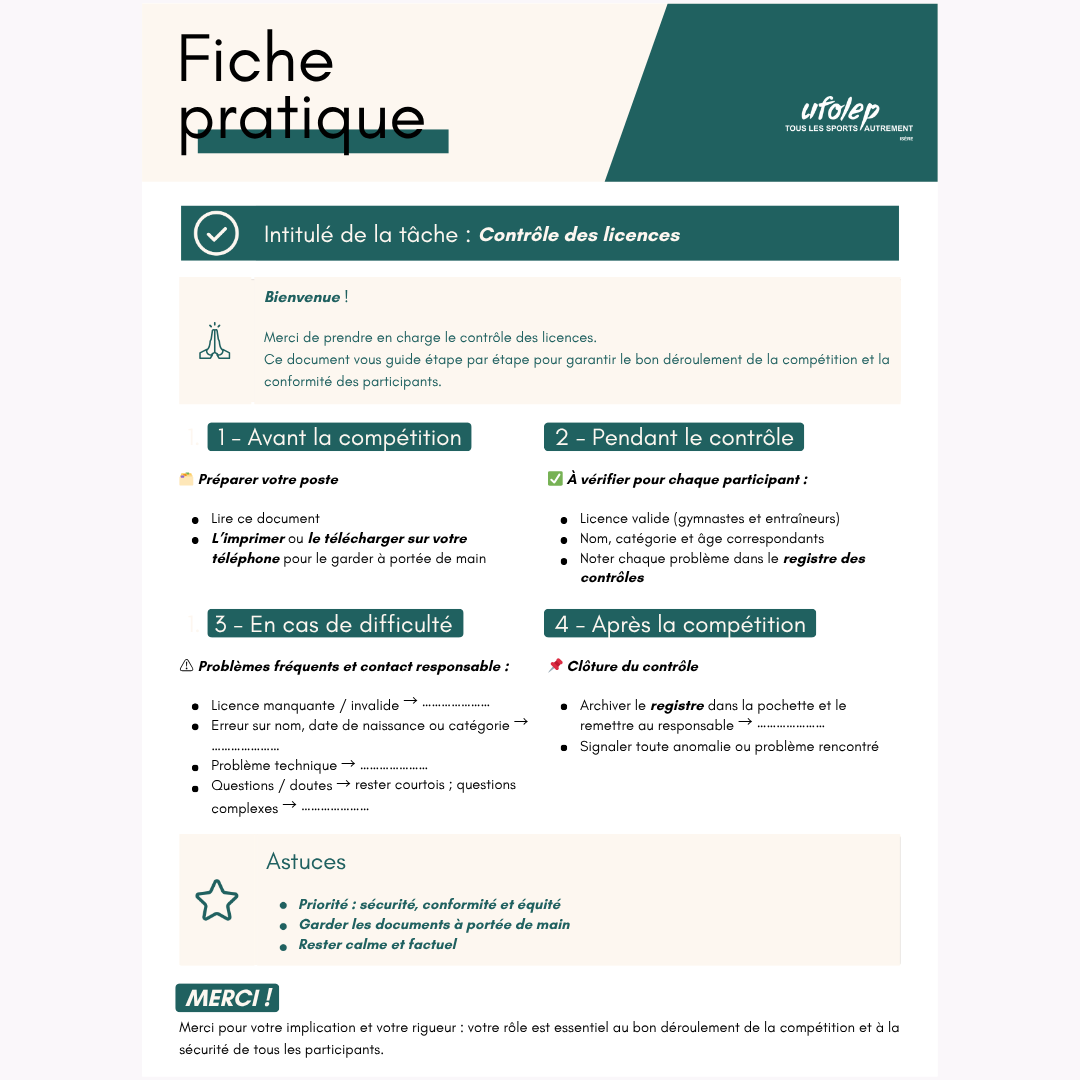Fiche pratique